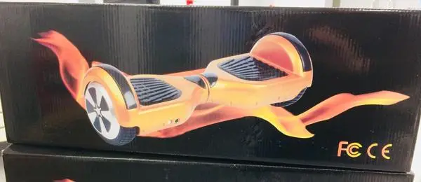 Photo de l’avis officiel: Smart Drifting Scooter Scooter auto-équilibrage (Hoverboard) — risque: Brûlures & Incendie