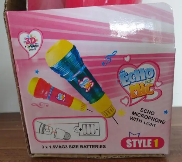 Foto dell’avviso ufficiale: Echo Mic Super Star Microfono giocattolo — rischio: Ambiente