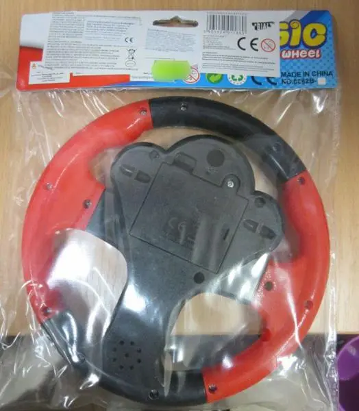 Foto do aviso oficial: MEI JIA LE Music steering wheel Brinquedo musical — risco: Ambiente