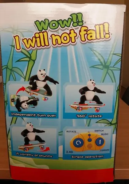 Foto dell’avviso ufficiale: LIHONQI TOYS Magic Skateboard Giocattolo di plastica — rischio: Ambiente