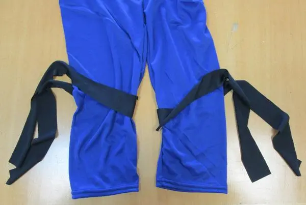 Foto uit de officiële melding: Fun Fashion NINJA FIGHTER Kostuum voor kinderkleding — risico: Verwonding