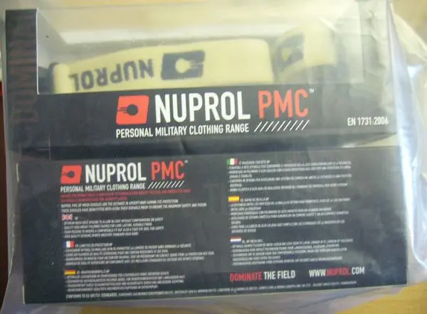 Photo de l’avis officiel: NUPROL PMC NP Mesh Goggles Lunettes Airsoft — risque: Blessures