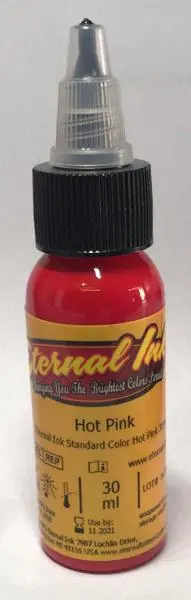 Photo de l’avis officiel: Eternal Ink Hot Pink Encre de tatouage — risque: Risque chimique