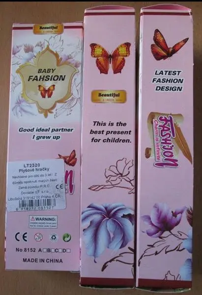 Foto do aviso oficial: Beautiful Fashjon Boneca de plástico — risco: Químico