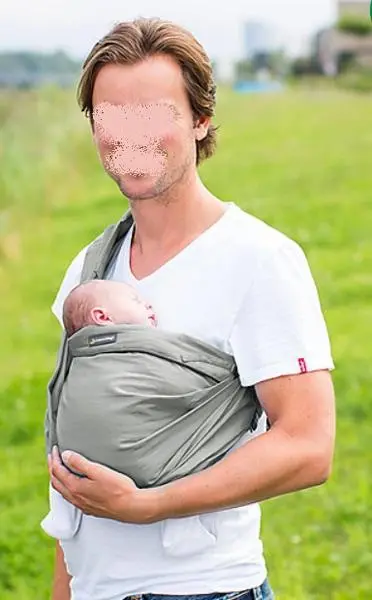 Photo de l’avis officiel: Mini Monkey Sling Unlimited 4 in 1 Porte-bébé — risque: Blessures