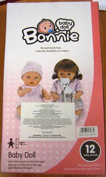 Foto del aviso oficial: Ledy Toys Bonnie baby doll Muñeca de plástico — riesgo: Atragantamiento
