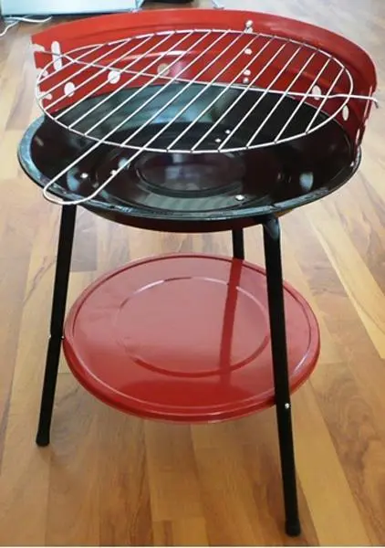 Photo de l’avis officiel: Planta Dr Grill Barbecue rond — risque: Brûlures & Incendie