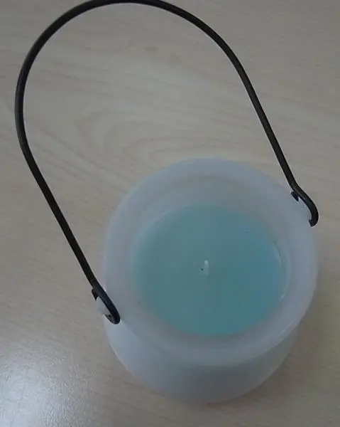 Foto do aviso oficial: LED Glass Candle Vela — risco: Queimaduras