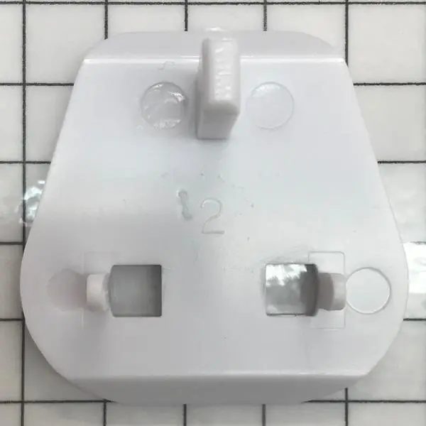 Photo from the official notice: Electrical socket adaptor — electric shock & fire risk