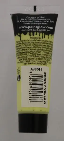 Foto dell’avviso ufficiale: Paintglow Face Paint Vernice per il viso — rischio: Rischio microbiologico
