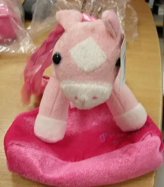 Photo de l’avis officiel: Princess pony Jouet doux — risque: Étouffement