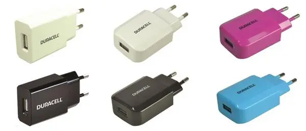 Photo de l’avis officiel: Duracell Chargeur USB — risque: Choc électrique