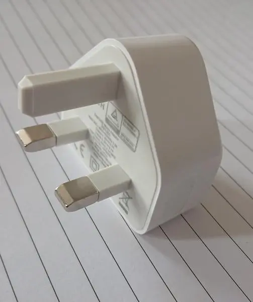 Foto do aviso oficial: iN Tech Dual USB Mains Adaptor Adaptador de rede USB — risco: Choque elétrico