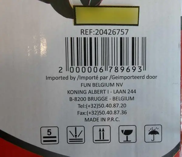 Photo from the official notice: Hoverboard  2X200W Batt Samsung 36V self-balancing scooter (hoverboard) — burns & fire risk