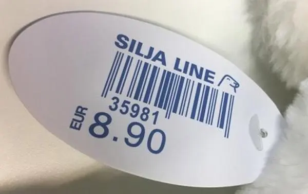 Foto aus der offiziellen Meldung: Silja Line Plüschspielzeug — Risiko: Ersticken