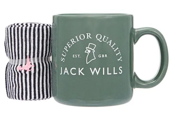 Foto dell’avviso ufficiale: Jack Wills Mug and Socks Gift Set Set regalo tazza e calzino — rischio: Ustioni