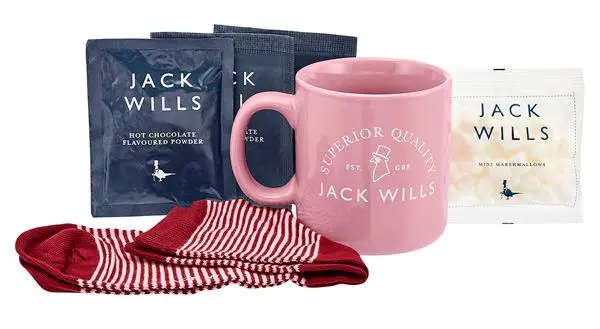 Foto dell’avviso ufficiale: Jack Wills Mug and Socks Gift Set Set regalo tazza e calzino — rischio: Ustioni