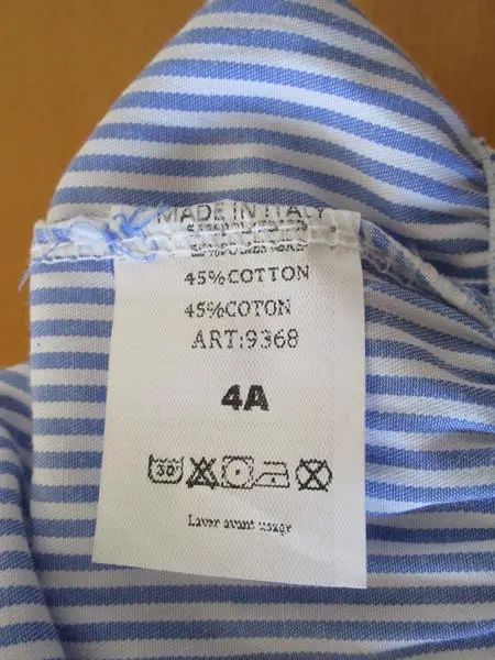 Foto dell’avviso ufficiale: FASHION ADDICT Camicia per bambini — rischio: Lesioni