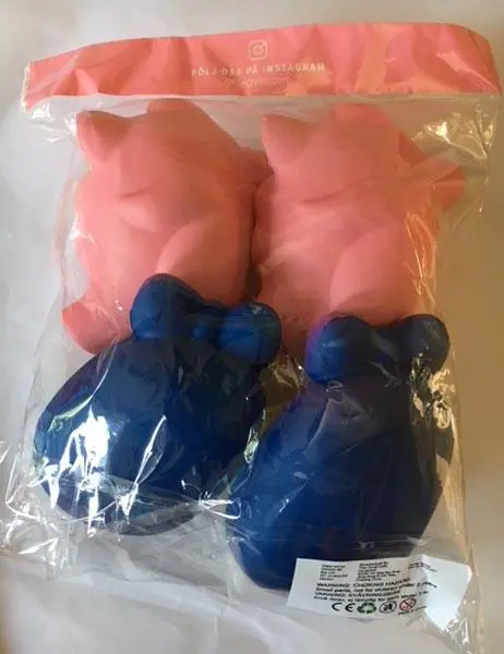 Photo de l’avis officiel: Squishy Sunflower Seed Hamster Jouet pressable — risque: Risque chimique