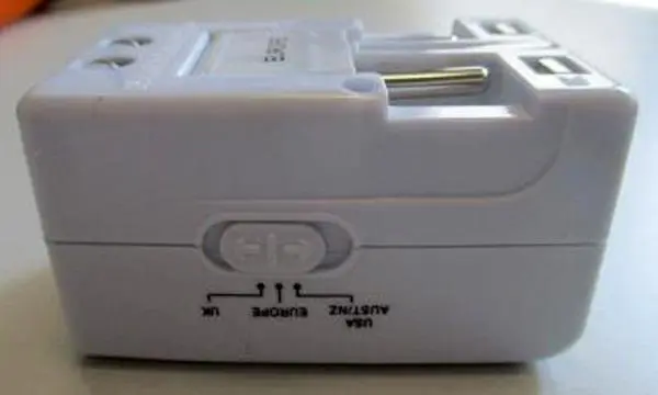 Foto do aviso oficial: Electraline Adaptador — risco: Choque elétrico