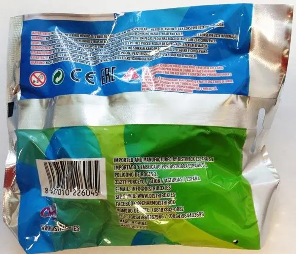 Foto dell’avviso ufficiale: Charm Distribox Pig Splash Giocattolo spremuto — rischio: Rischio microbiologico
