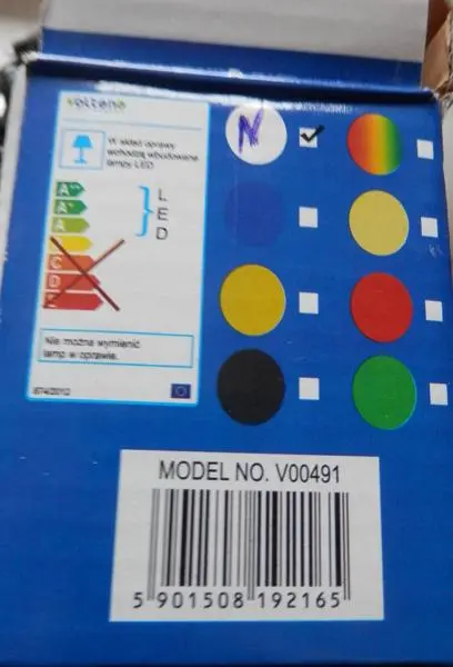 Foto do aviso oficial: Volteno Lampki choinkowe Corrente de iluminação LED — risco: Choque elétrico