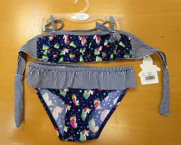 Photo de l’avis officiel: Power Flower Ensemble de bikini pour filles — risque: Blessures (A12/1060/19)