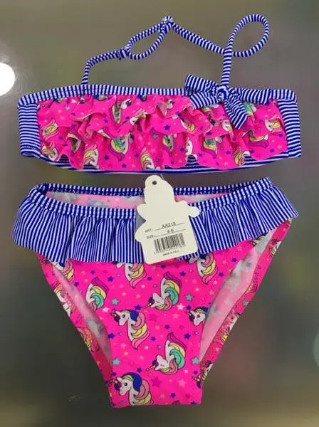 Photo de l’avis officiel: Power Flower Ensemble de bikini pour filles — risque: Blessures (A12/1060/19)
