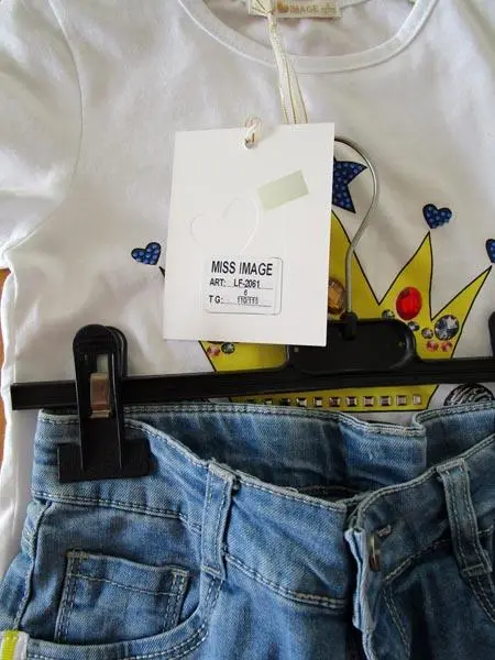 Foto uit de officiële melding: Miss Image Kinderkleding set — risico: Verwonding