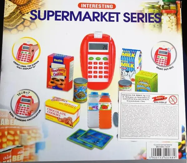 Foto uit de officiële melding: WANDISI Learn Calculator Speelgoedkasregister — risico: Milieu