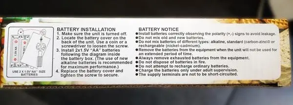 Foto uit de officiële melding: WANDISI Learn Calculator Speelgoedkasregister — risico: Milieu