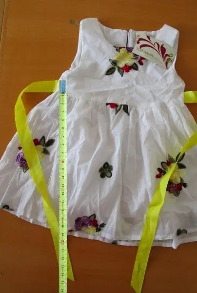 Photo de l’avis officiel: TOP WEAR Robe de fille — risque: Blessures
