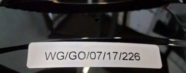 Photo from the official notice: Guangzhou Ji Yin Hong Ba Electronic Oxboard Go self-balancing scooter (“hoverboard”) — burns & fire risk