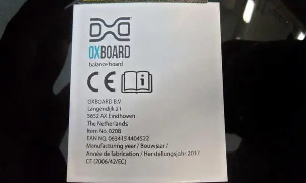 Photo from the official notice: Guangzhou Ji Yin Hong Ba Electronic Oxboard Go self-balancing scooter (“hoverboard”) — burns & fire risk