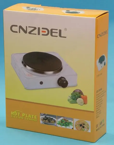 Foto do aviso oficial: CNZIDEL HOT PLATE Placa quente — risco: Choque elétrico (A12/1167/19)