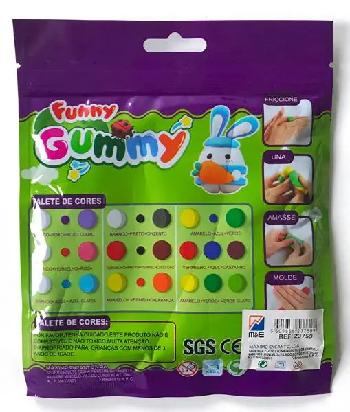 Photo de l’avis officiel: M&amp;E Funny Gummy Jouet slime — risque: Risque chimique