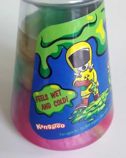 Photo de l’avis officiel: The Original Super Cool Slime Jouet slime — risque: Risque chimique