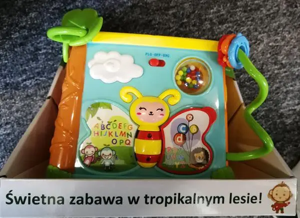 Foto do aviso oficial: TIMA baby Kostka edukacyjna. Las afrykanski Brinquedo educativo — risco: Ambiente