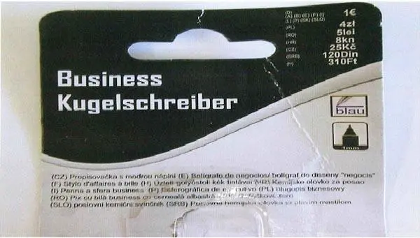 Photo de l’avis officiel: Officeline Business Kugelschreiber Stylo à bille — risque: Risque chimique