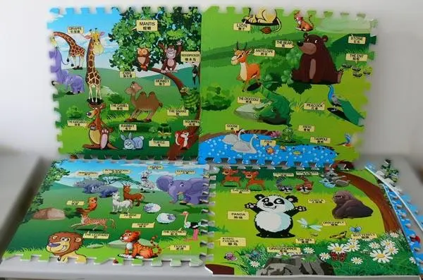 Foto do aviso oficial: Eva Puzzle Mats Series Carpete de puzzle — risco: Engasgamento (A12/1239/19)