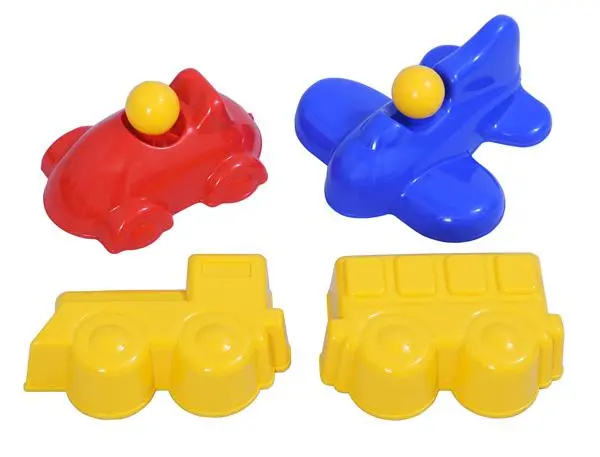 Foto aus der offiziellen Meldung: Plasto Sandformen — Risiko: Ersticken