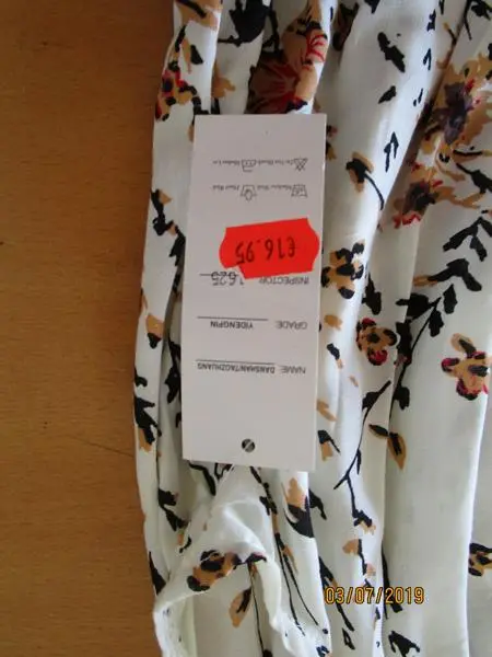 Photo de l’avis officiel: Danshan/Taozhuang Combinaison pour filles — risque: Blessures