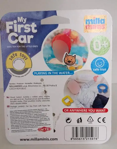 Photo de l’avis officiel: Millaminis My First Car Jouet bébé — risque: Étouffement