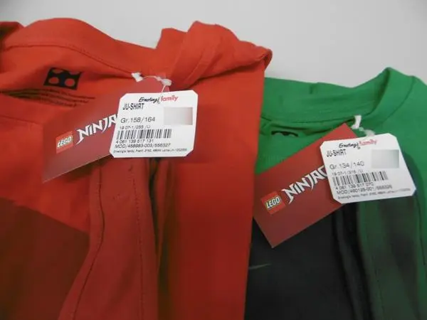 Foto dell’avviso ufficiale: LEGO® NINJAGO® Jungen Shirt Camicia per bambini — rischio: Rischio chimico
