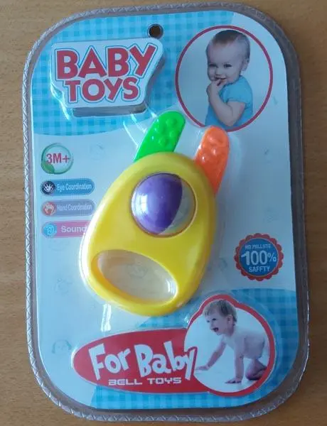 Photo de l’avis officiel: Baby Toys Bell Toys For Baby Jouet de hochet — risque: Étouffement & Blessures