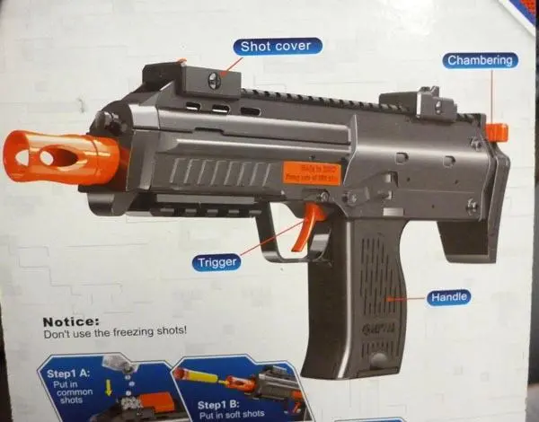 Photo de l’avis officiel: Yang Kai Micro Punch Jeu de pistolet à jouet — risque: Étouffement