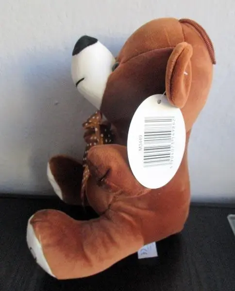 Photo from the official notice: SUN-DAY A.S. Academy of Plush soft toy — choking risk