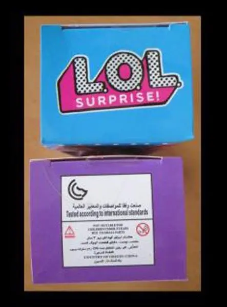 Foto uit de officiële melding: L.O.L. SUPRISE! L.O.L. SUPRISE! FASHION STYLE Plastic pop — risico: Chemische risico's