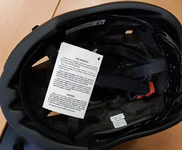 Foto do aviso oficial: La Sportiva Climbers Safety Helmet Capacete para montanhistas — risco: Ferimentos