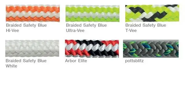 Photo from the official notice: Teufelberger Braided Safety Blue/Arbor Elite/Pottsblitz/CEclimb ropes (equipment to protect against falls) — injuries risk